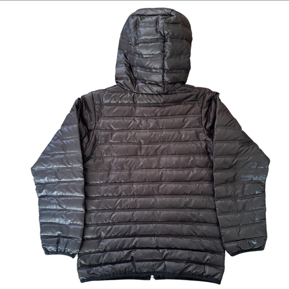 Columbia Kids’ Lightweight Down Hooded Jacket Black Size M (10/12) - Picture 3 of 9